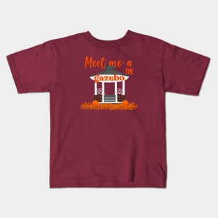 Autumn at the Gazebo Kids T-Shirt